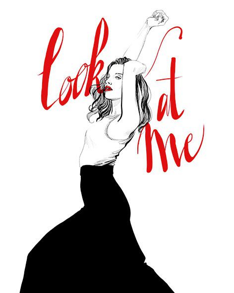 illustration cecile roubio look at me.jpg - Ccile ROUBIO | Virginie